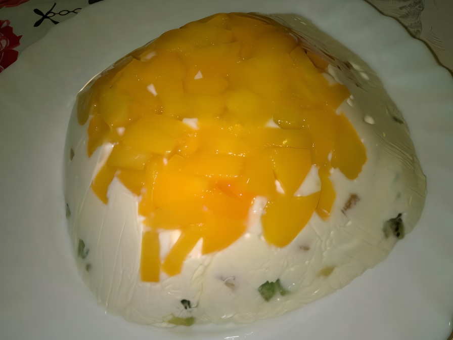 Cottage Cheese Dessert with Fruits