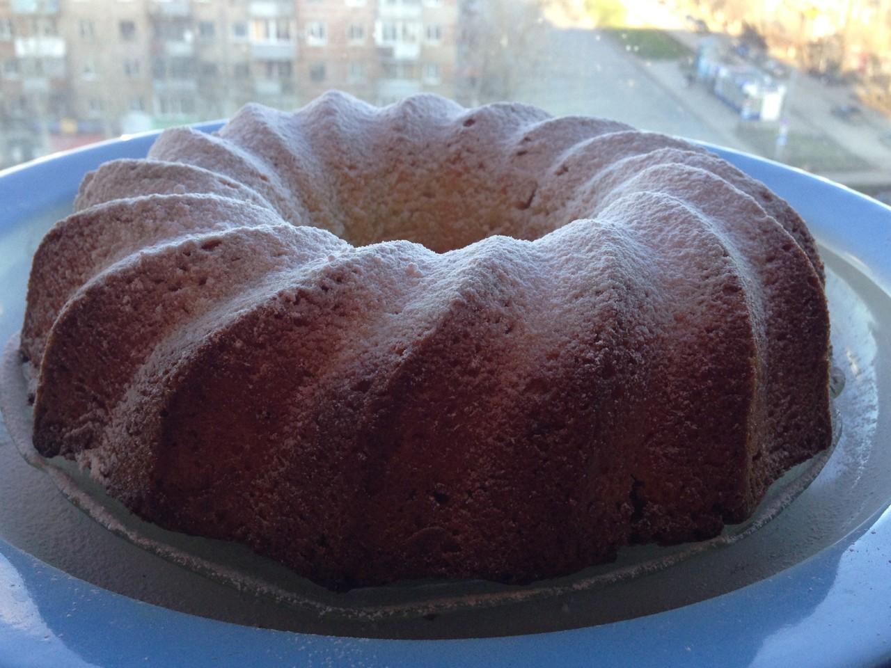 Cottage Cheese Lemon Cake