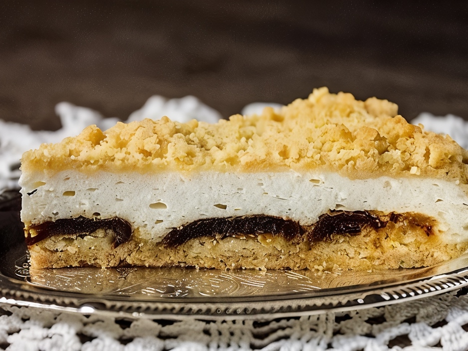 Cottage Cheese Pie with Dates