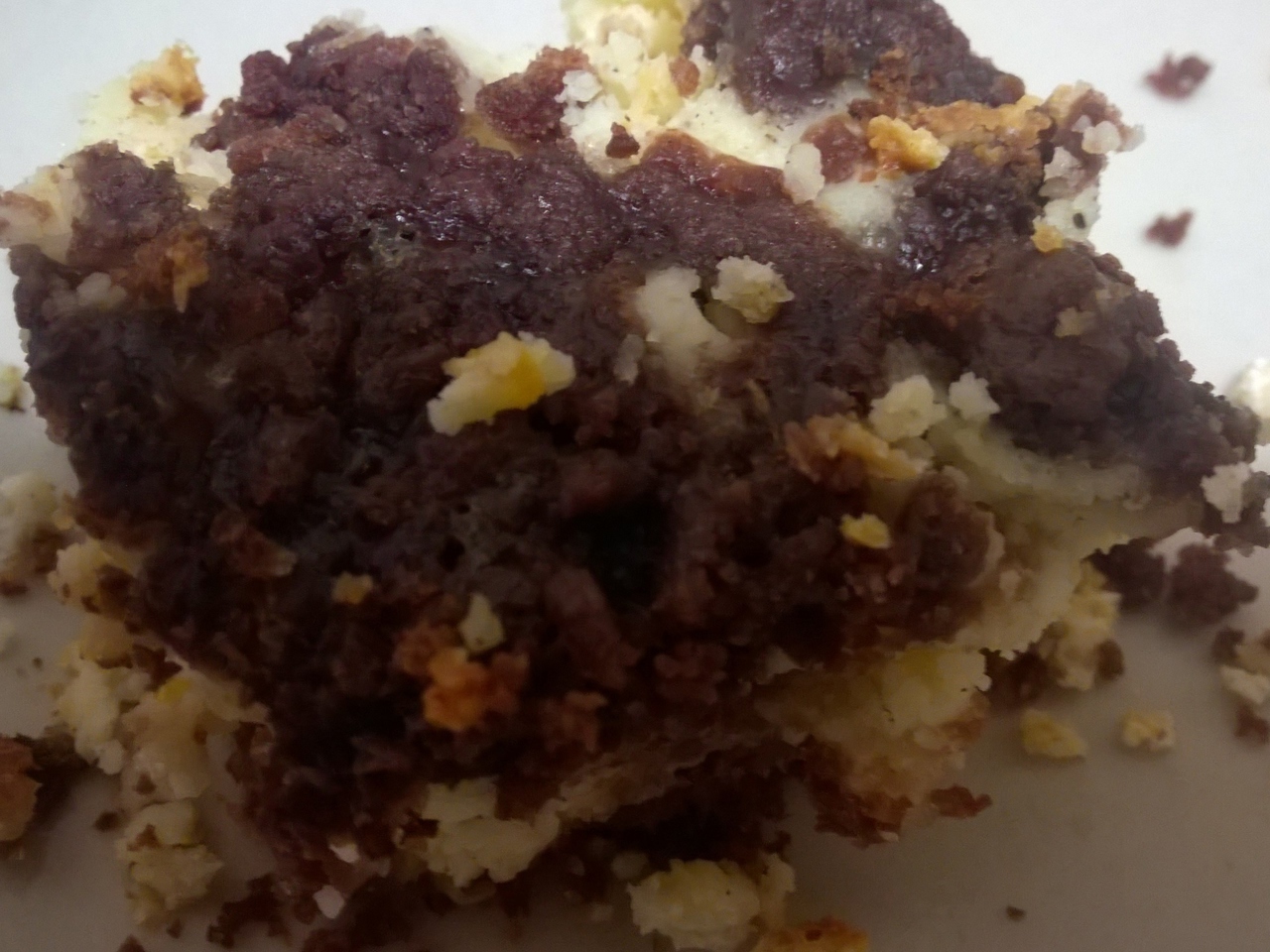 Cottage Cheese Pie with Lemon and Cocoa