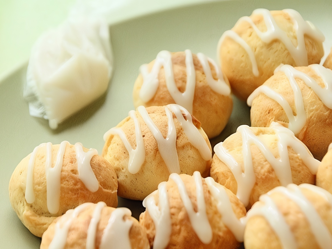 Cottage Cheese Lemon Cookies with Powdered Sugar