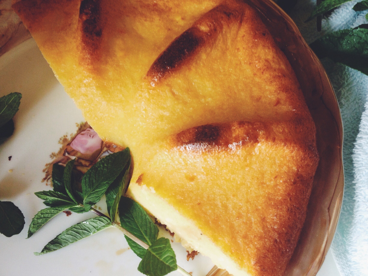 Cottage Cheese Semolina Casserole with a Golden Crust