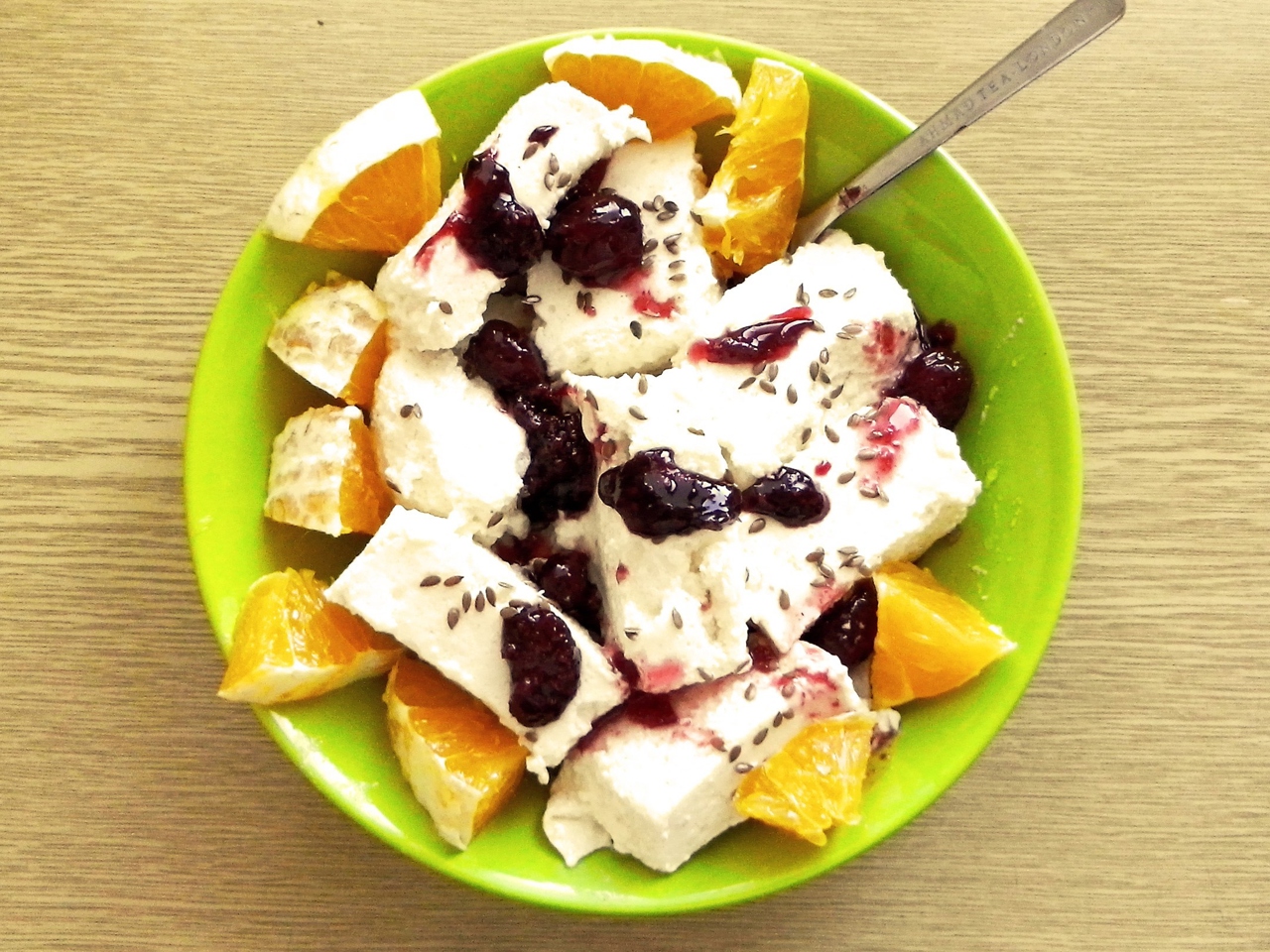 Cottage Cheese Jelly with Cinnamon