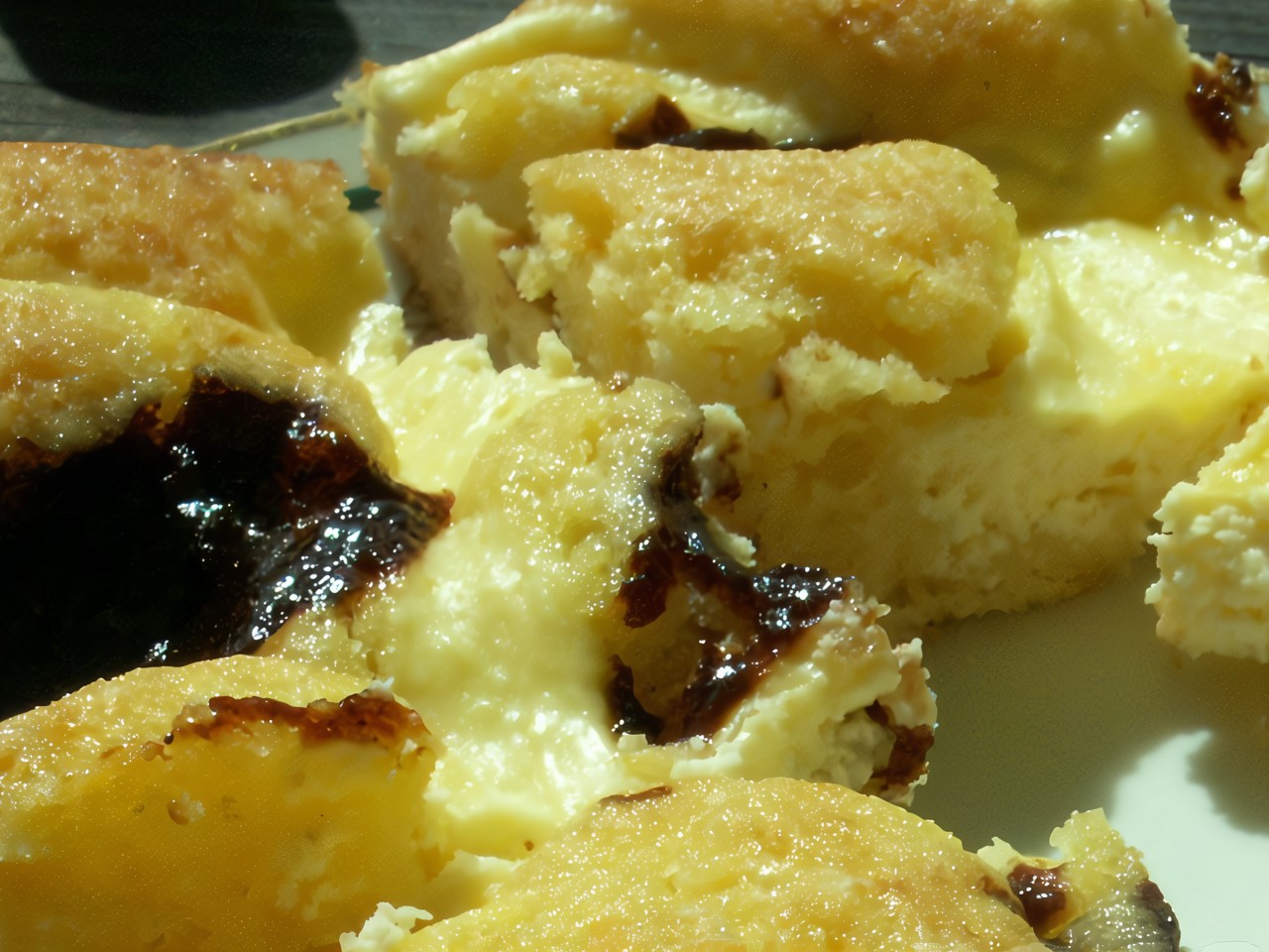Cottage Cheese Pie with Jam