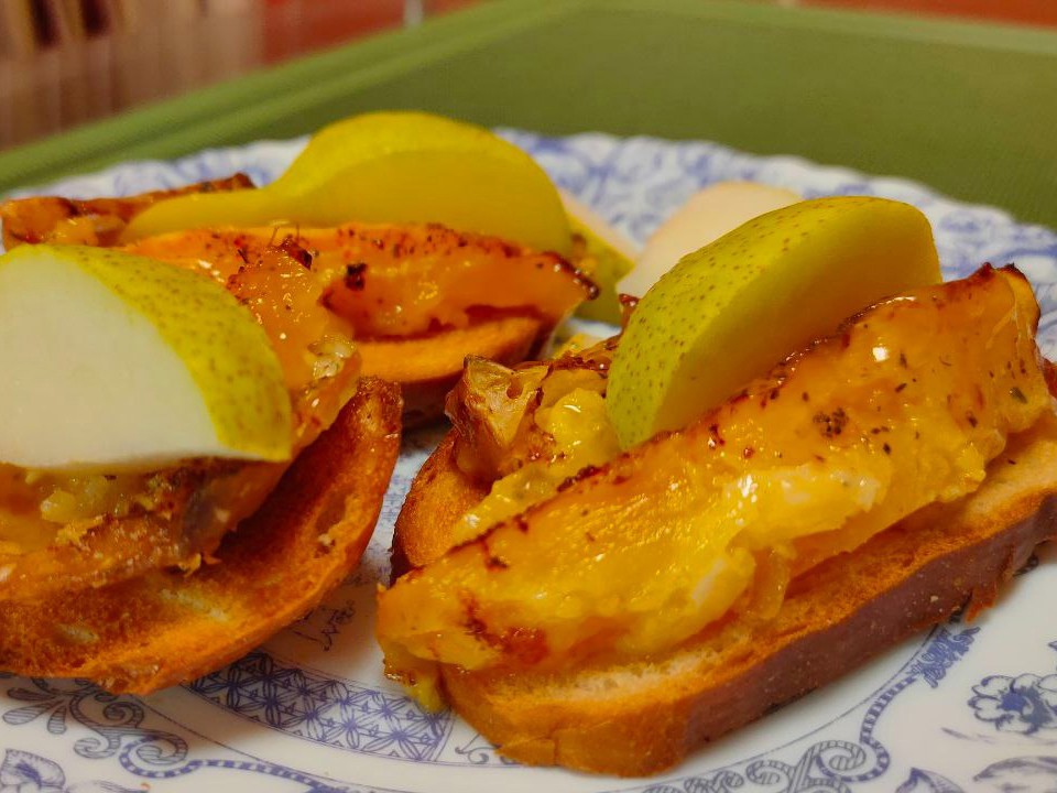 Baked Pumpkin with Cheese