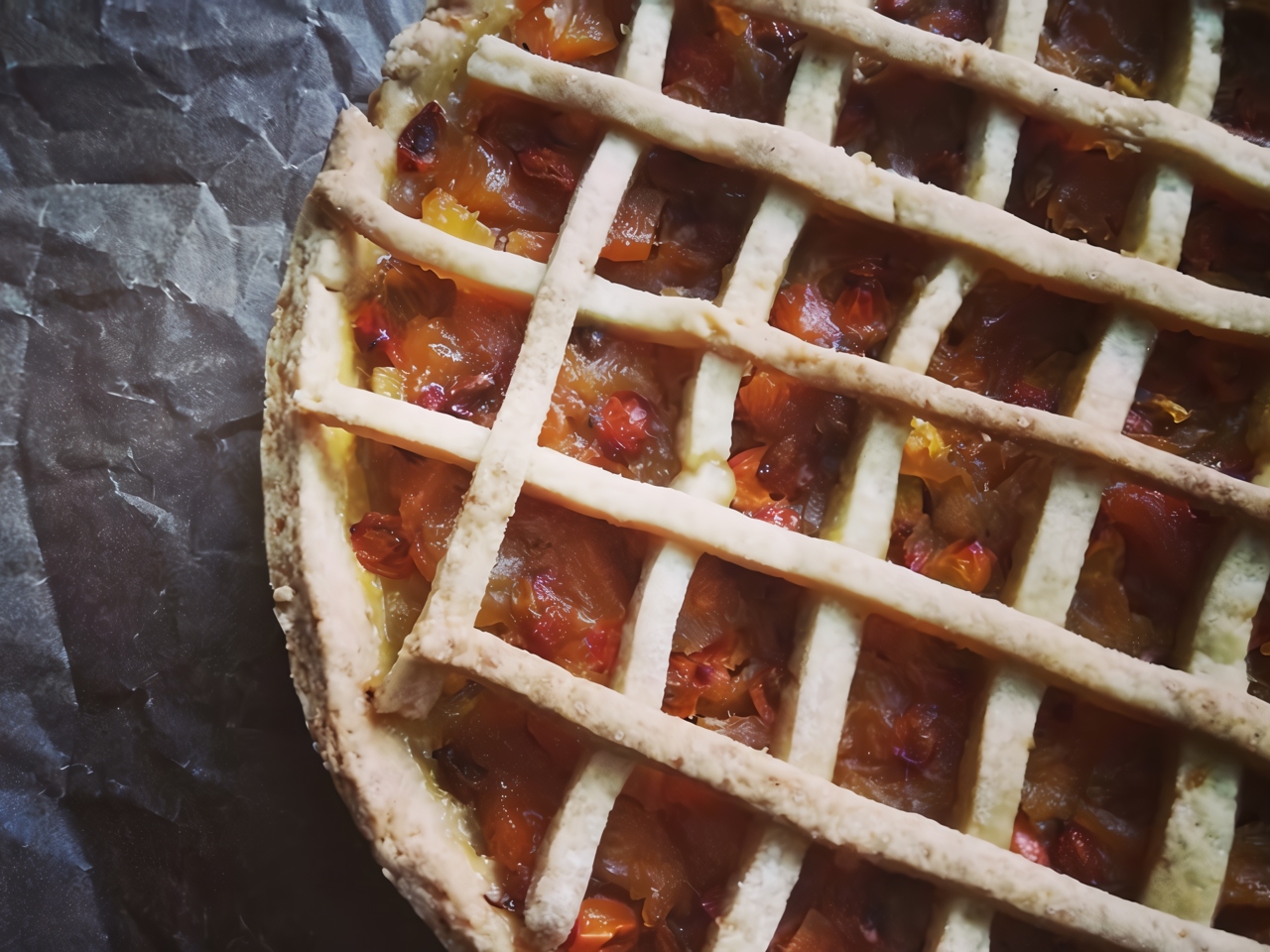 Pumpkin Pie with Sea Buckthorn