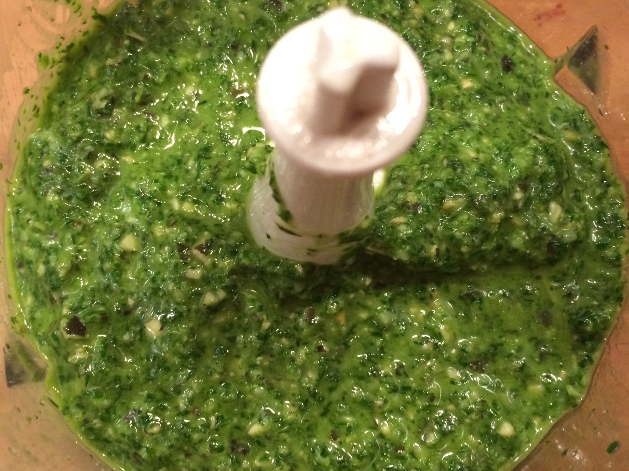 Dill Pesto with Pumpkin Seeds
