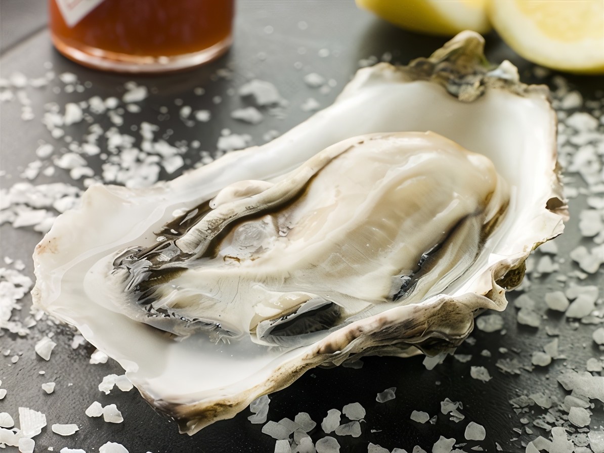 Oysters on the Half Shell with Eastern Mignonette Sauce