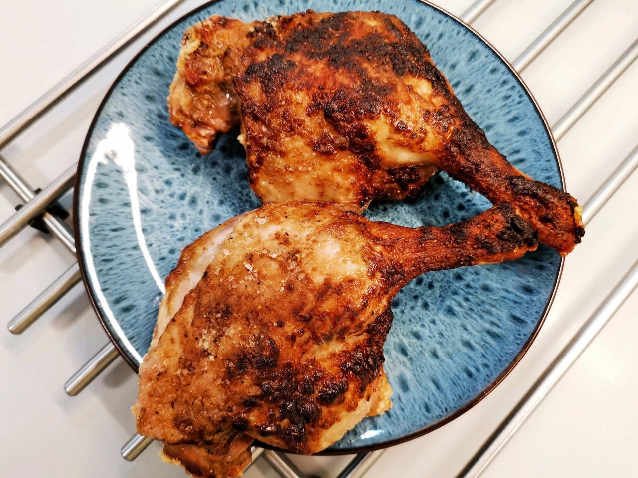 Duck Legs Baked on Salt