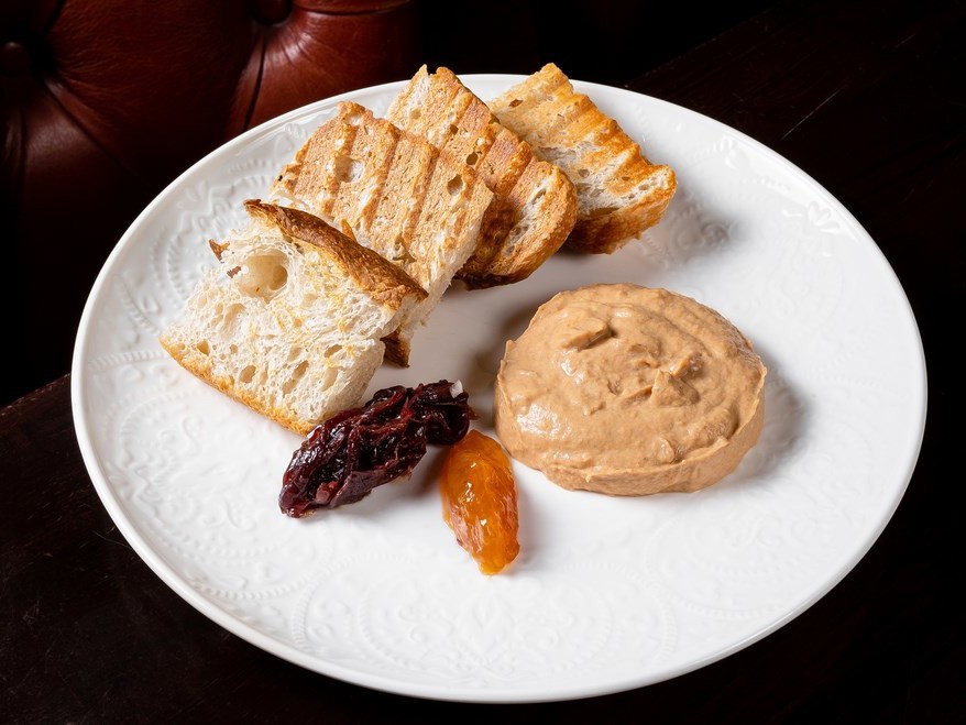 Duck Pâté with Confit Onions