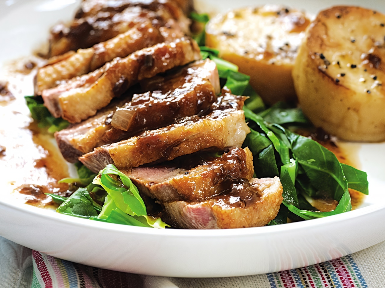 Duck in California Prune Sauce