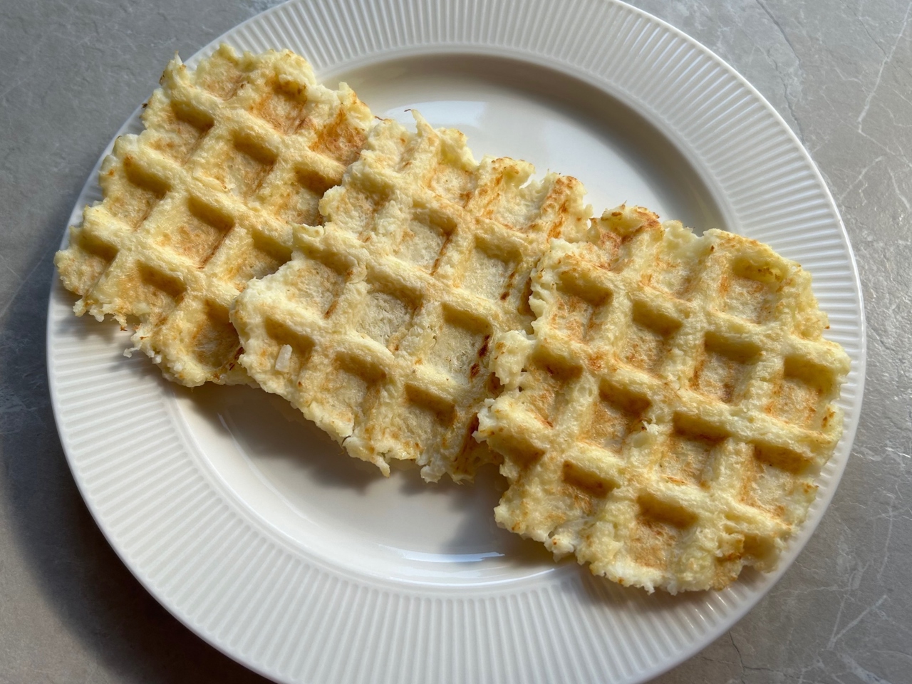 Cauliflower Waffles