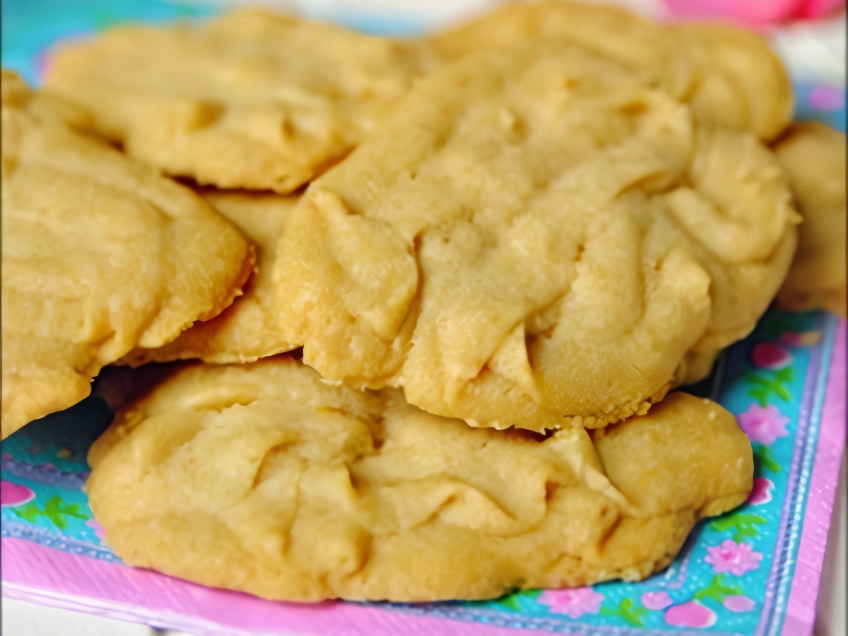 Vanilla Cookies with Lemon Zest