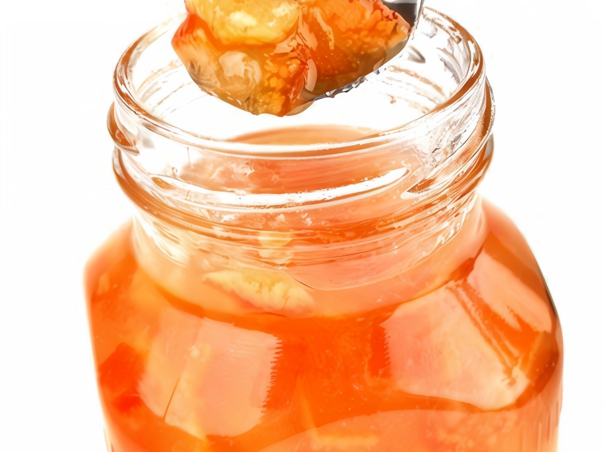 Jam from Peeled Oranges
