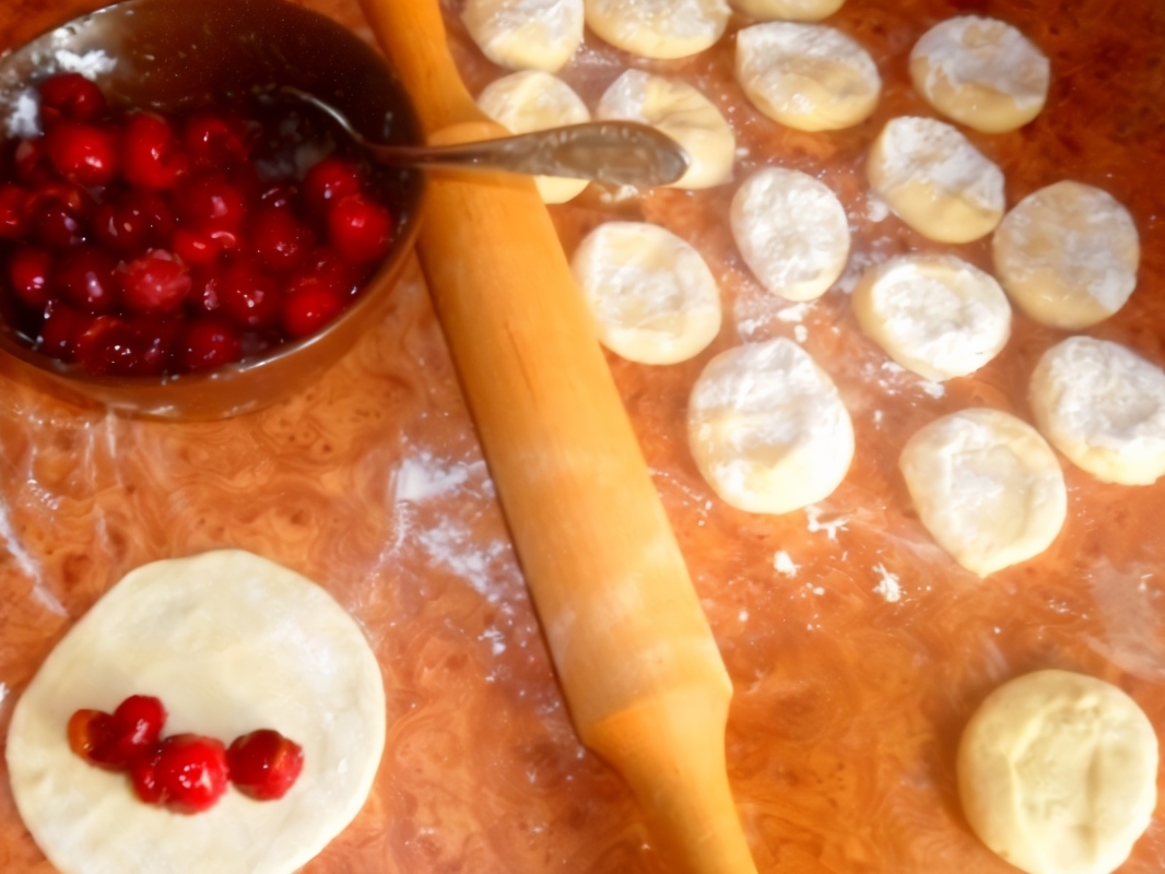 Cherry Dumplings