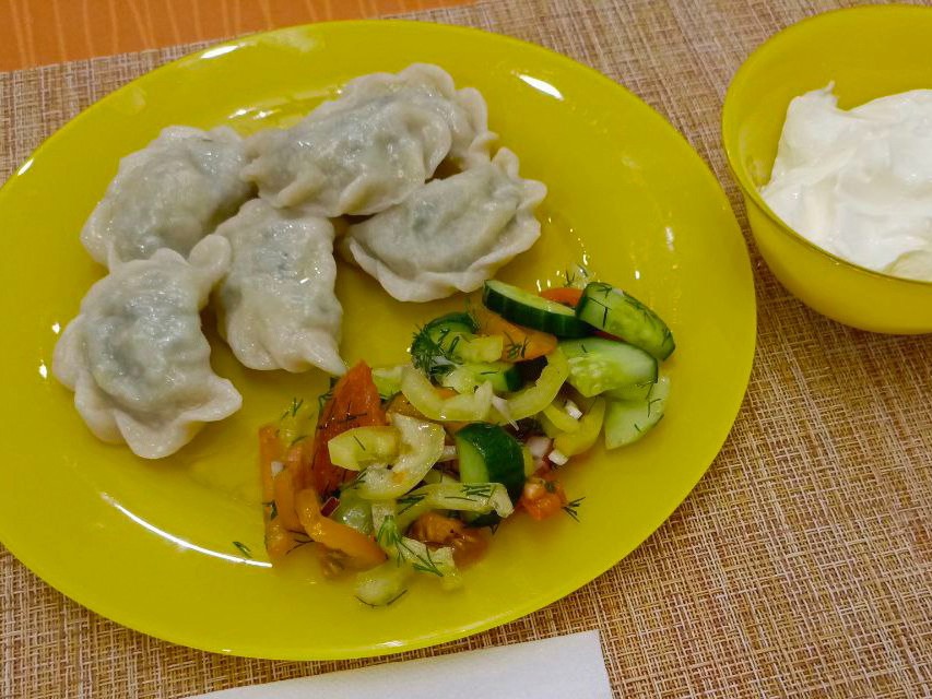 Dumplings with Cabbage Filling
