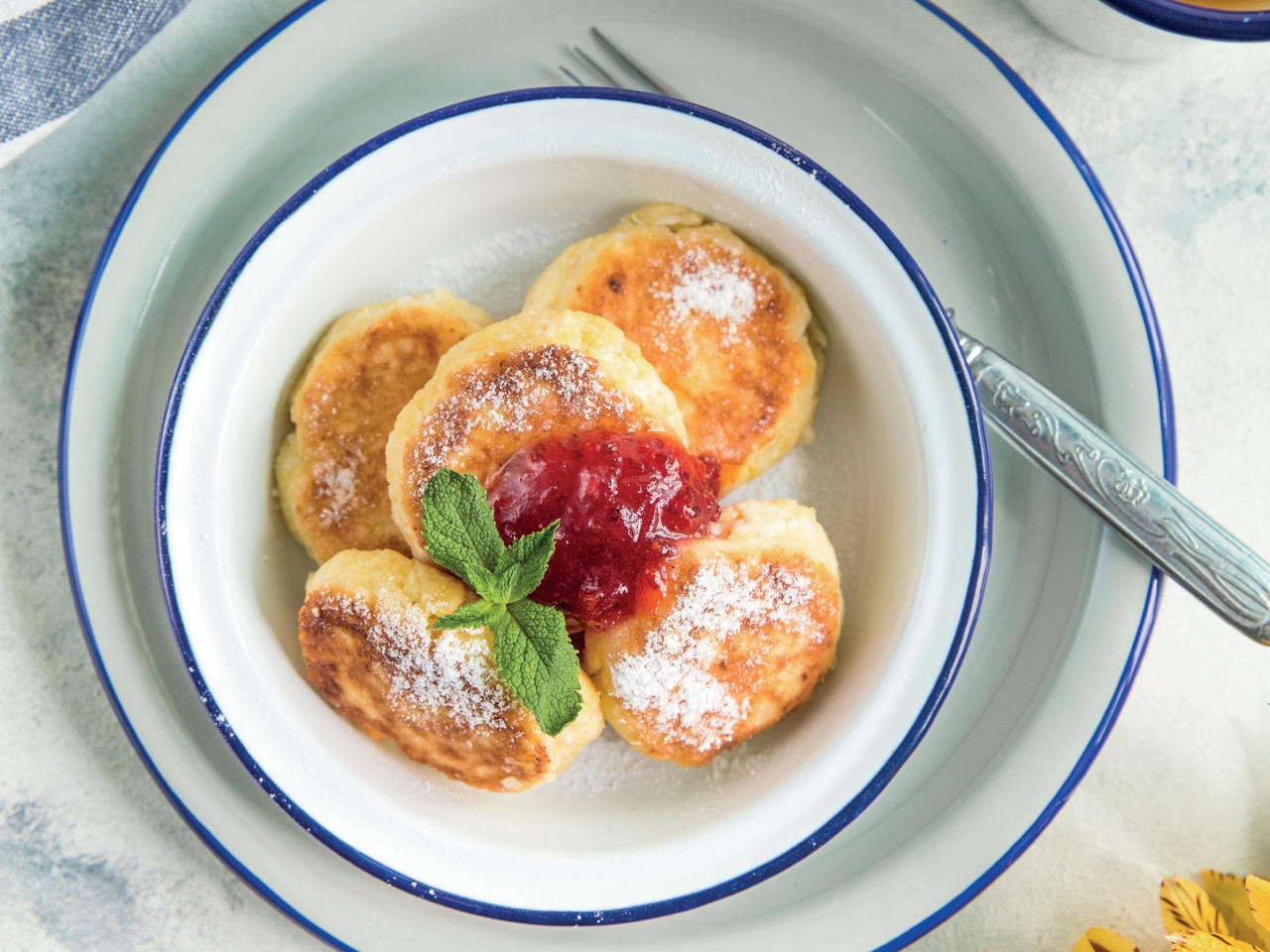 Vegan Cheese Pancakes