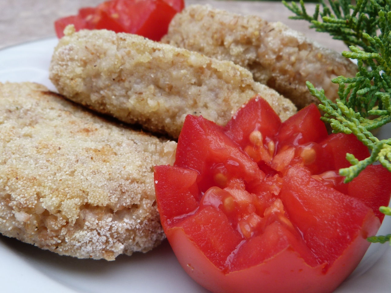 Vegetarian Wheat Cutlets