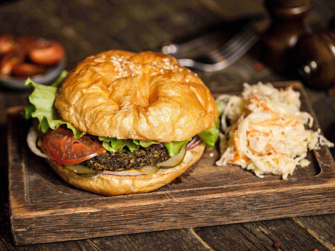 Vegetarian Burger 'Greenpeace'