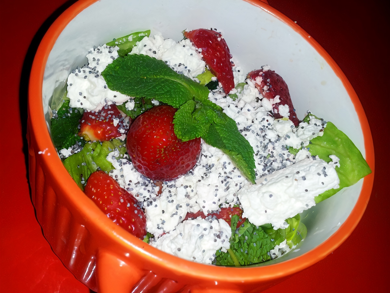 Spring Salad with Strawberries