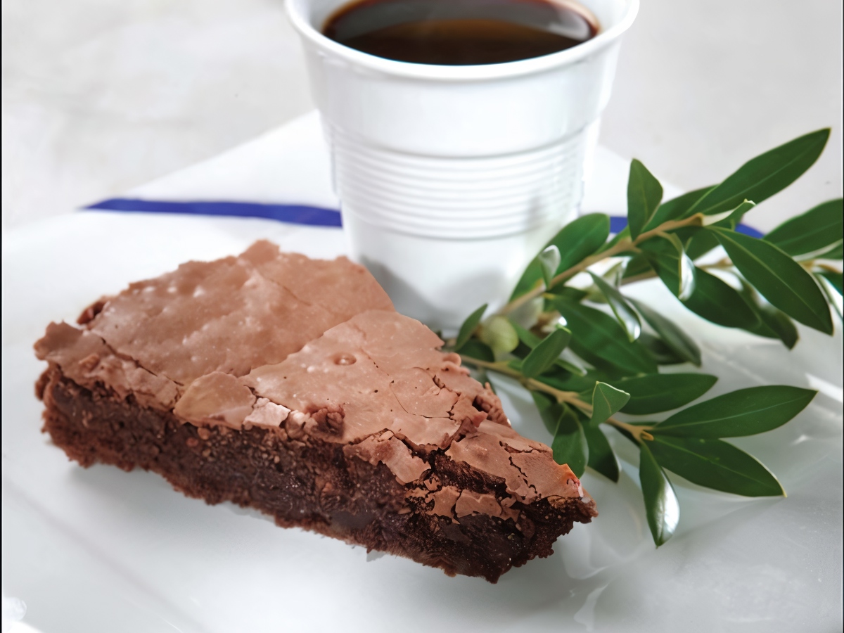 Moist Chocolate Cake with Olive Oil