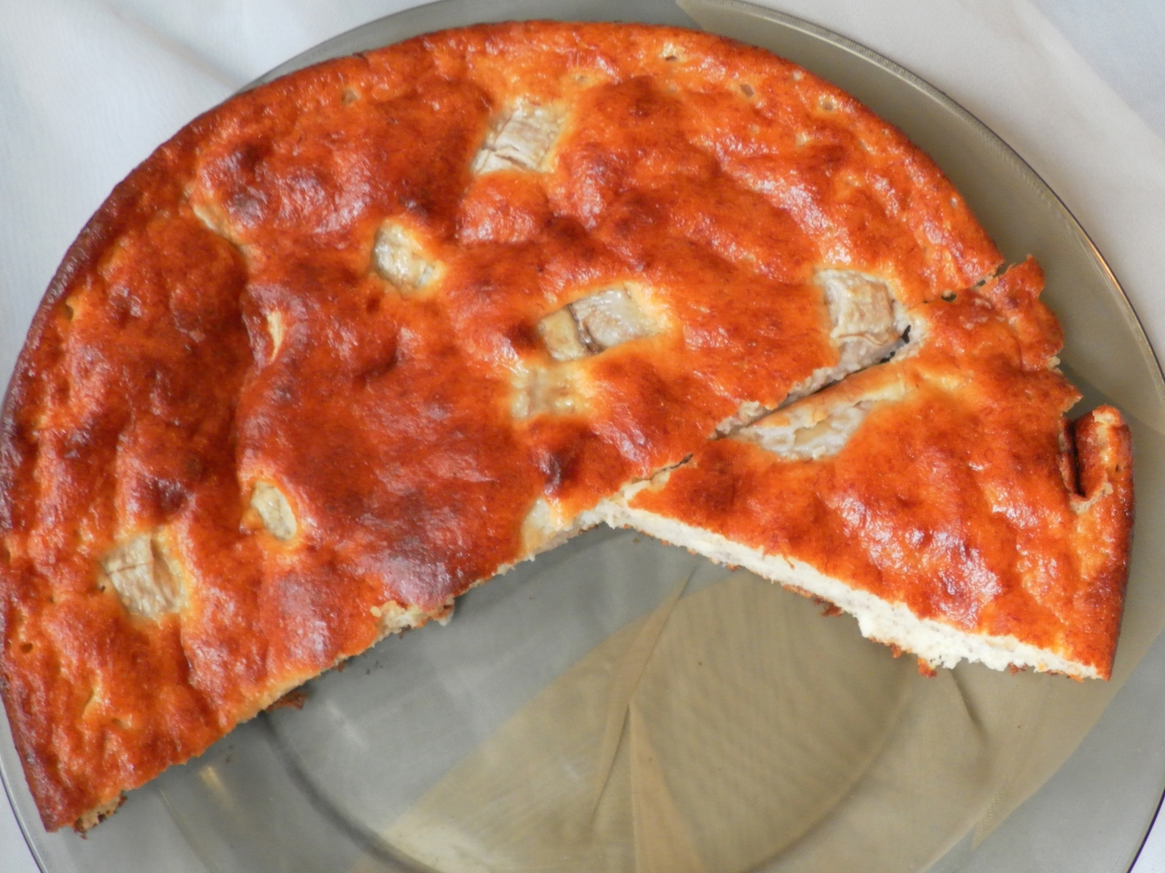 Airy Cottage Cheese and Banana Casserole