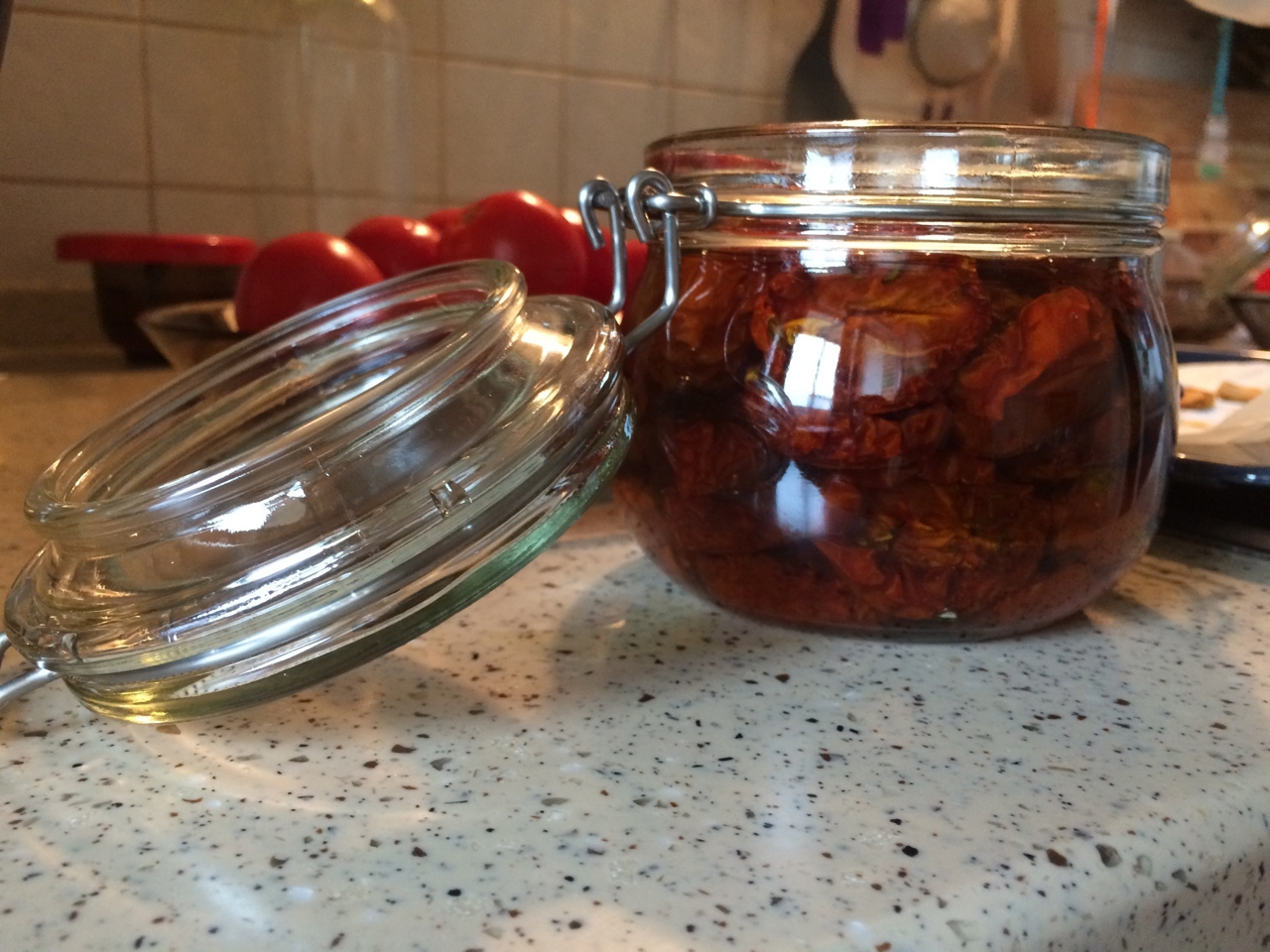 Oven-Dried Tomatoes with Garlic and Thyme