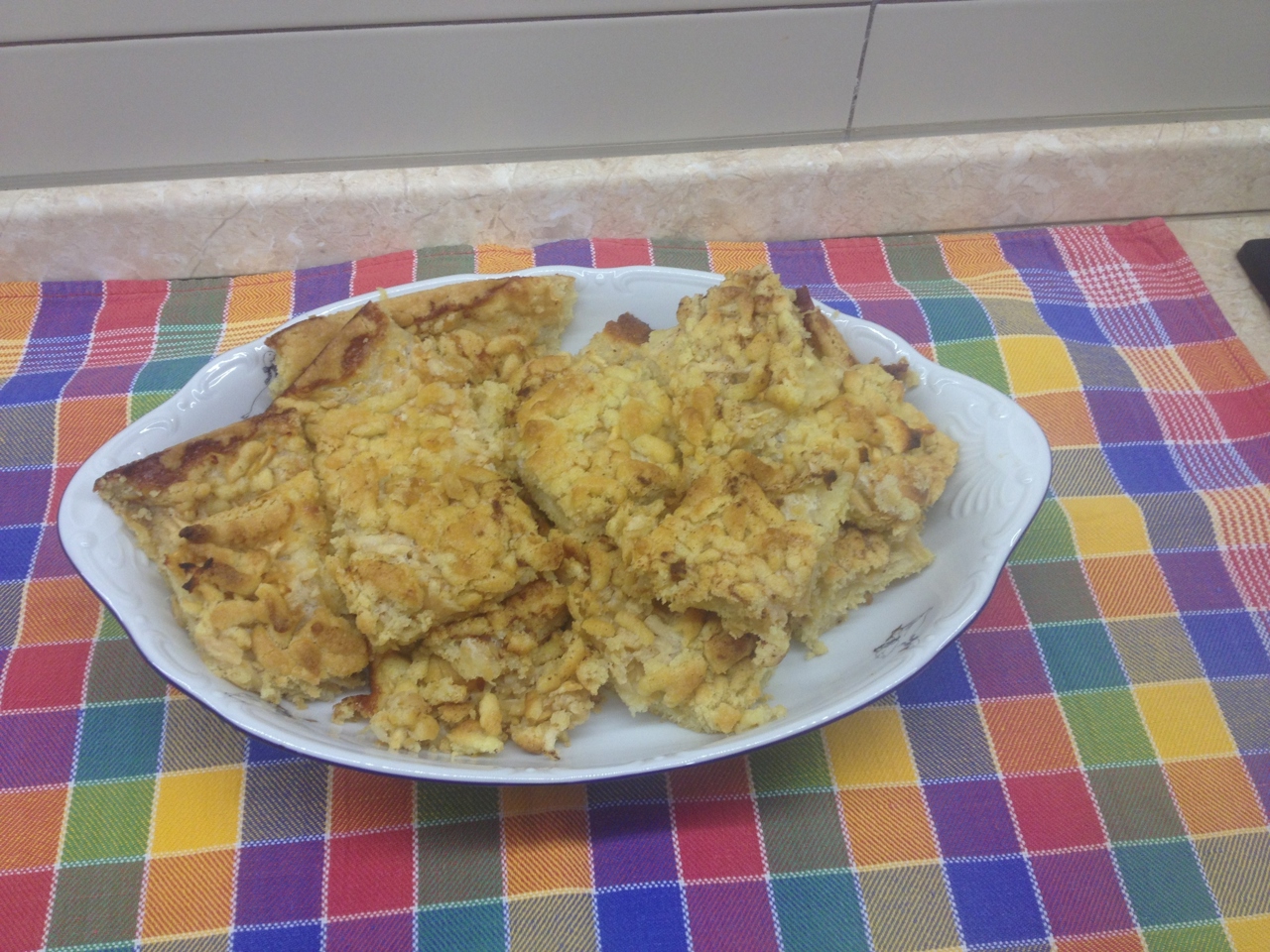Apple Pastry on Shortcrust Pastry