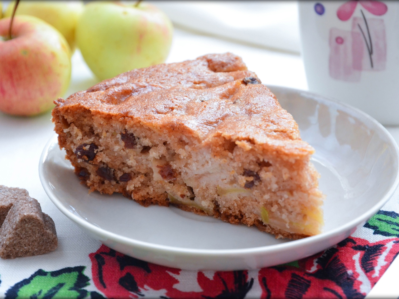 Eggless Apple Pie