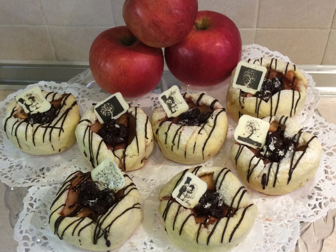Apples in Dough with Jam