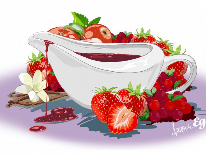 Berry Sauce with Cranberries