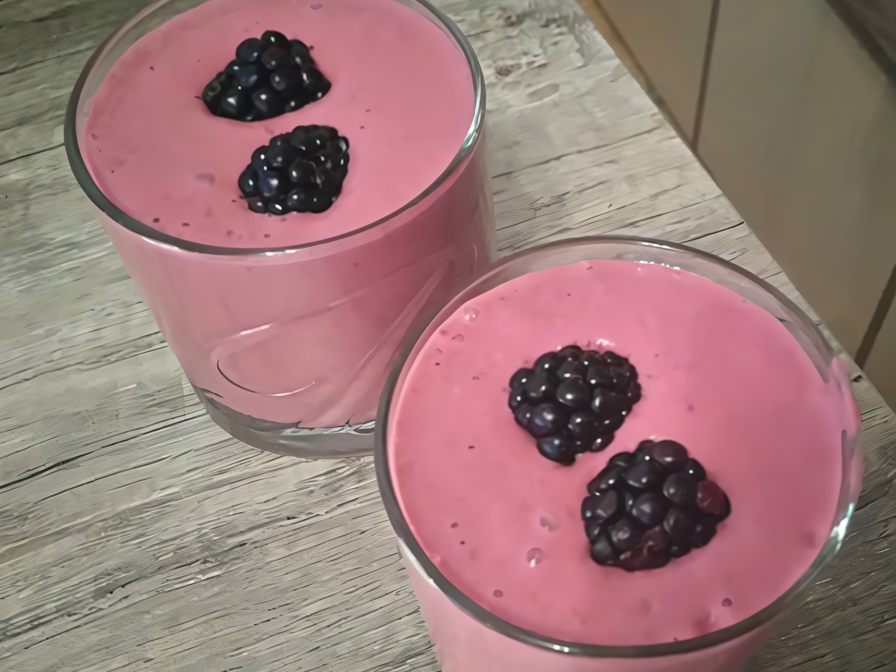 Yogurt Dessert with Berries