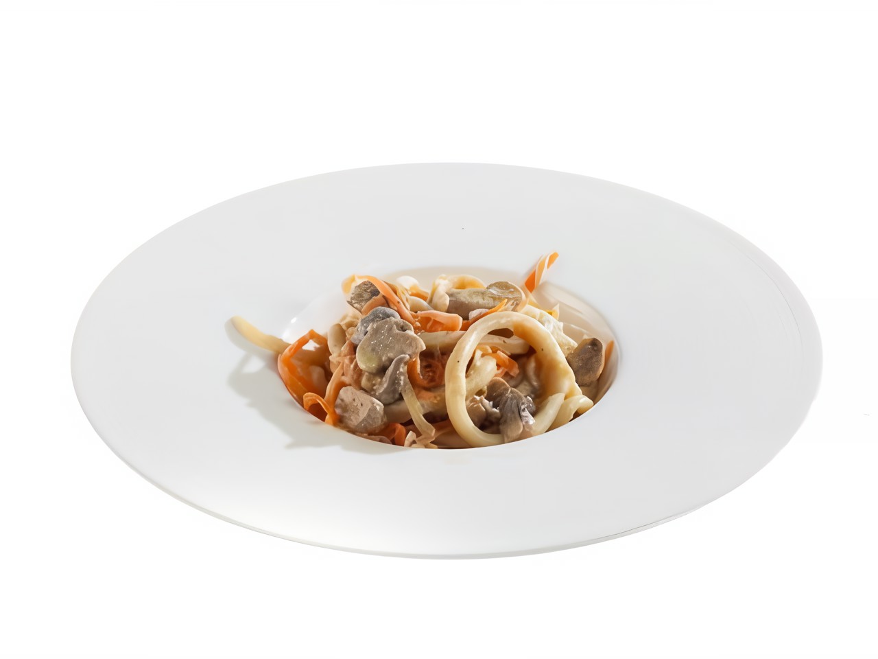 Appetizer of Squid and Mushrooms