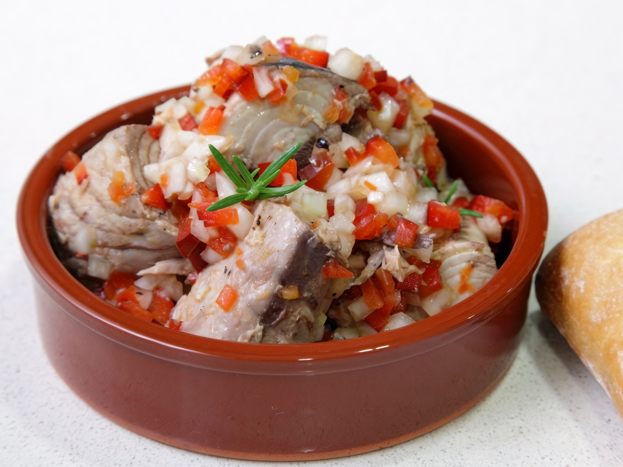 Mackerel Tuna (Mackerel) Appetizer in Marinade
