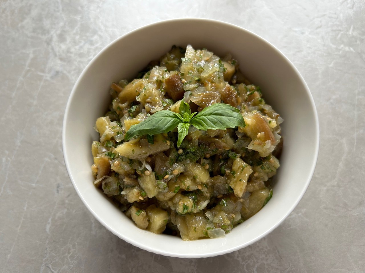 Baked Eggplant Appetizer
