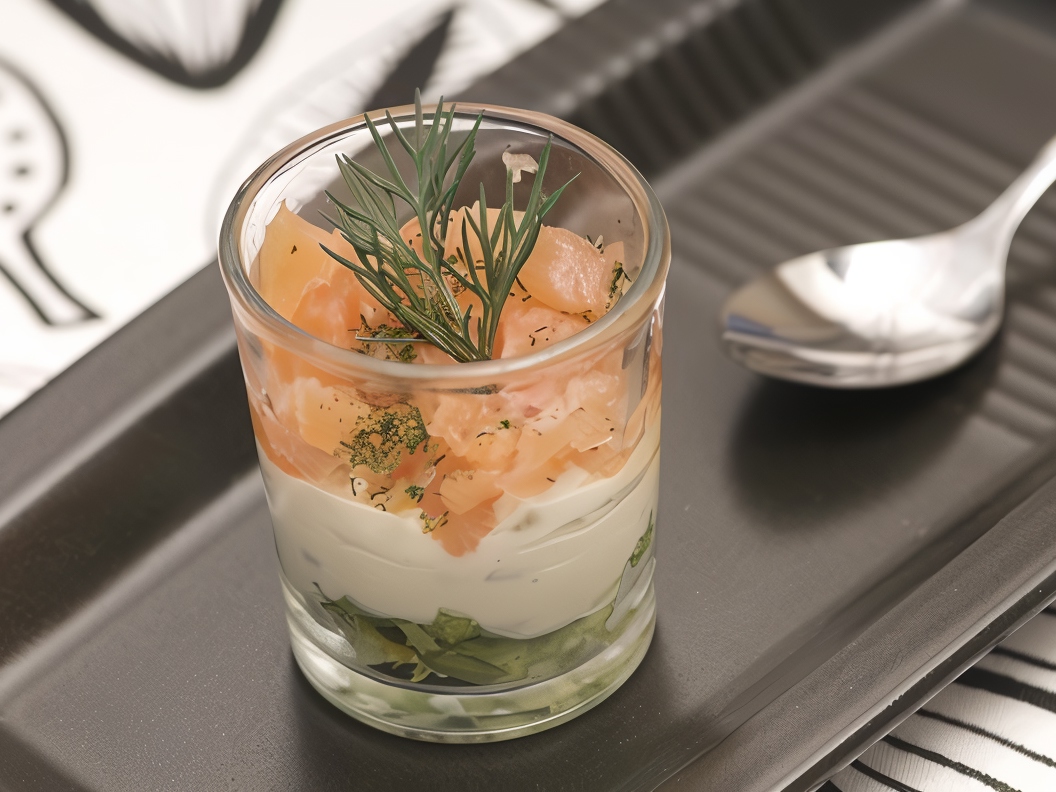 Appetizer with Smoked Salmon