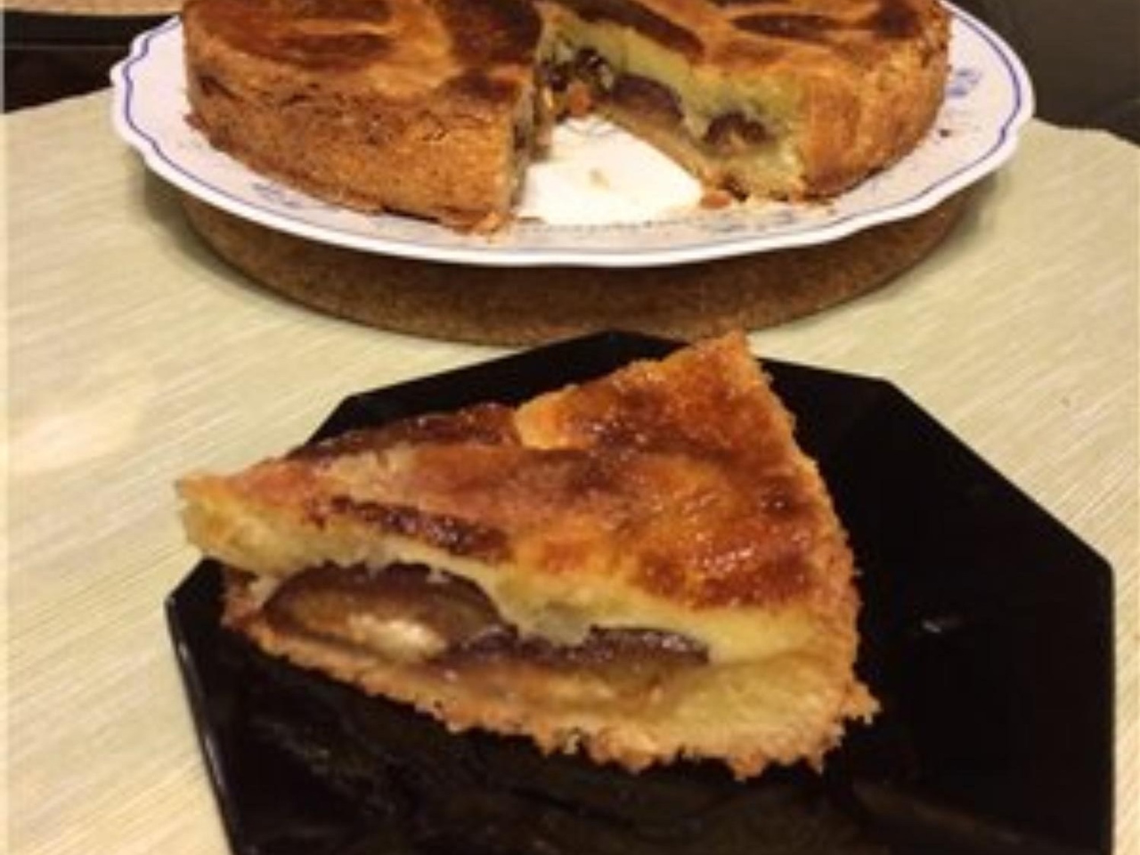 Jellied Plum Pie