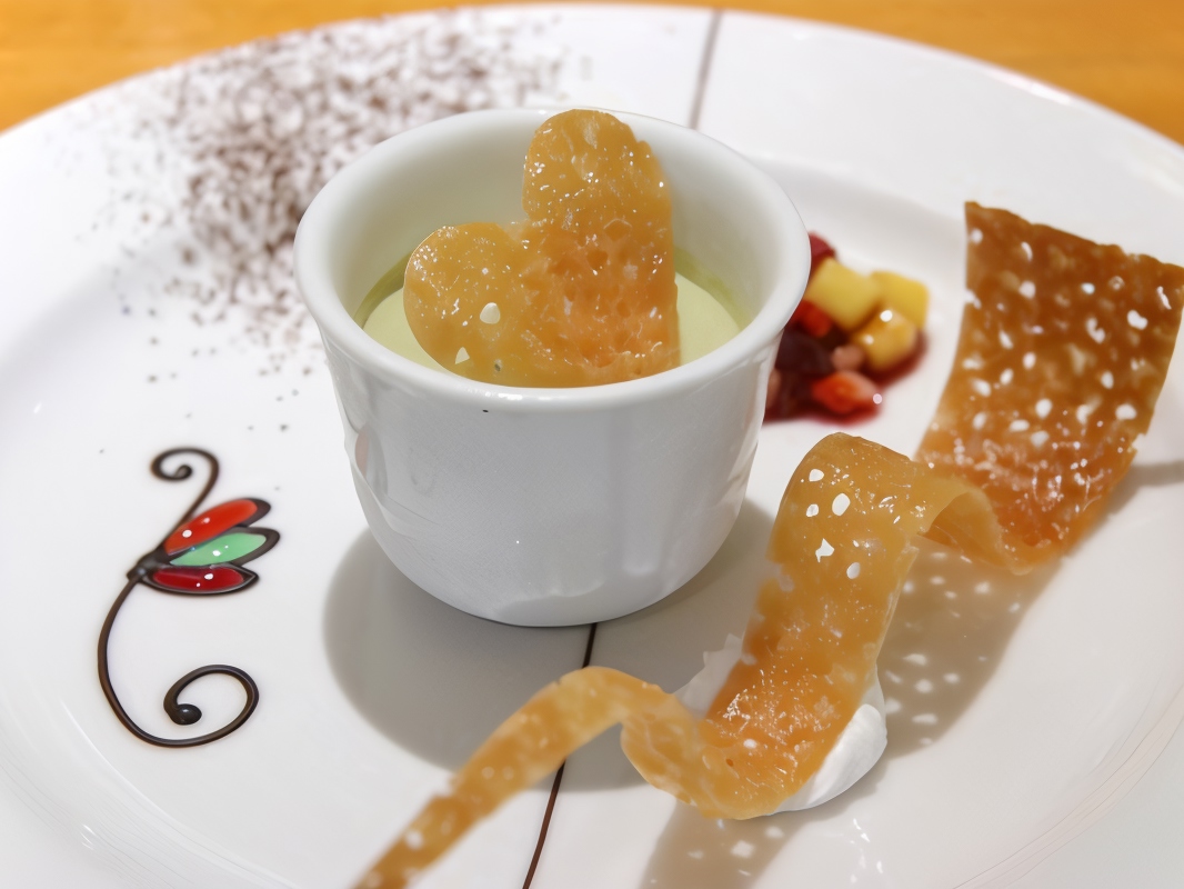 Frozen Green Tea Soufflé