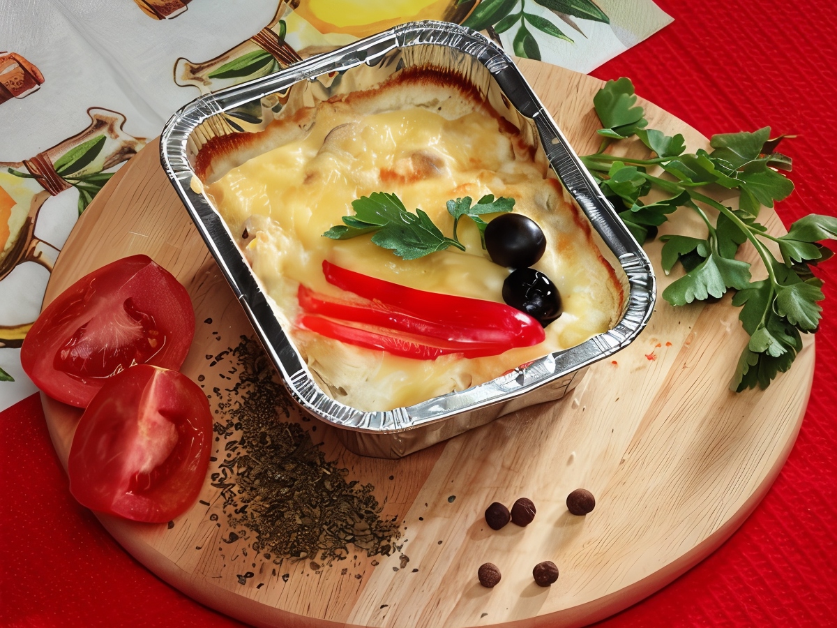 Baked Eggs with Artichokes and Parmesan