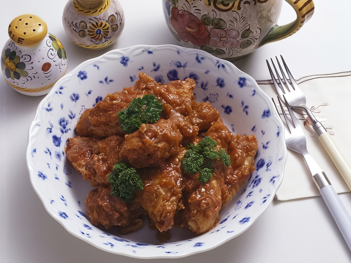 Baked Golden Chicken Pieces