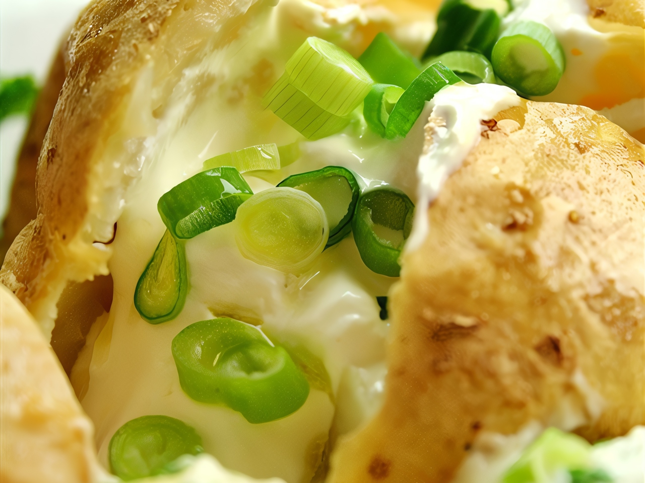 Garlic-Infused Baked Potatoes