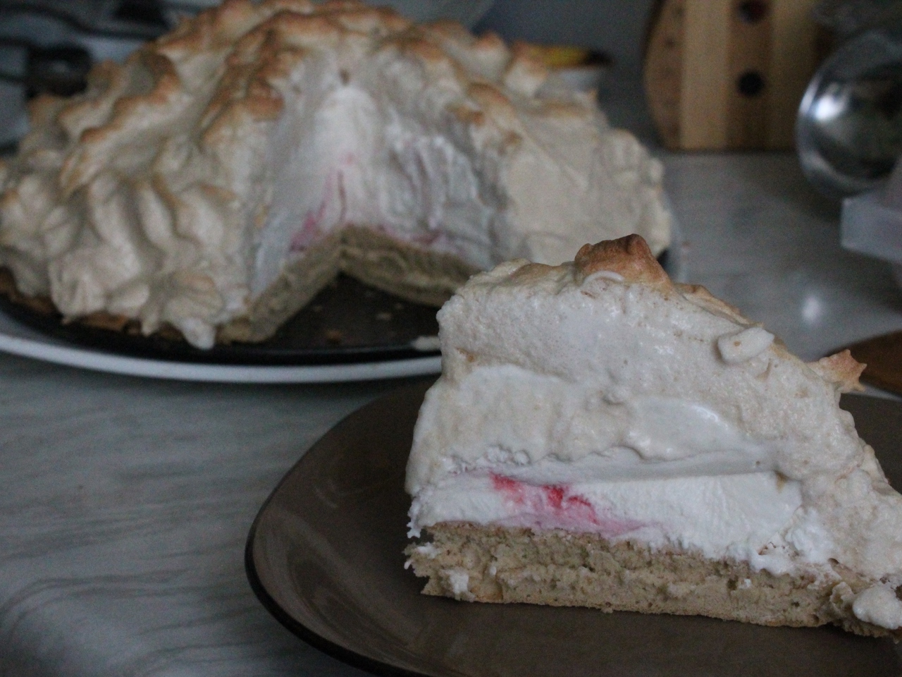 Десерт Запеченная Аляска 🥧 пошаговый рецепт с фото