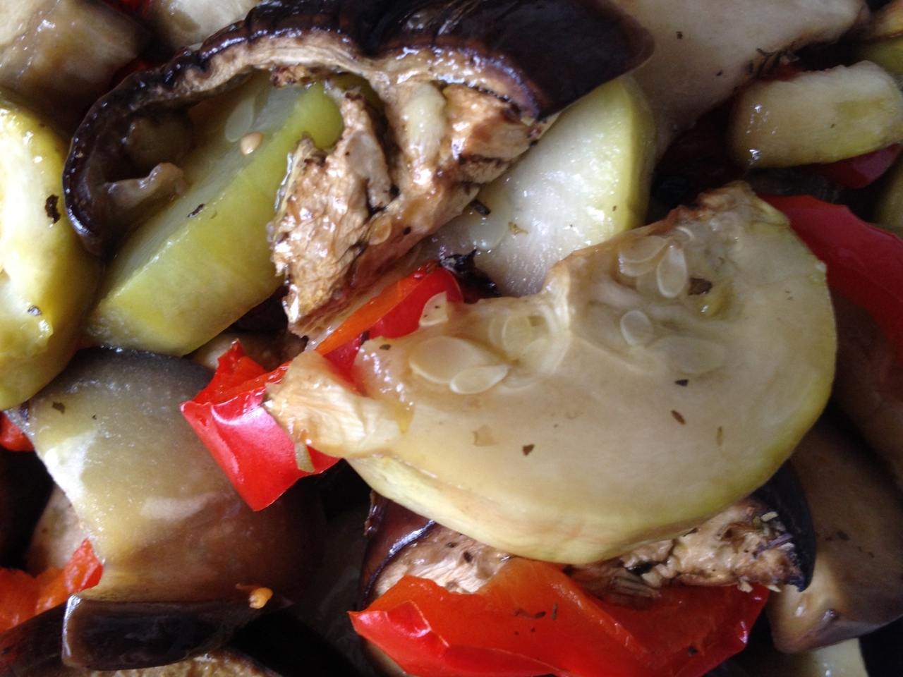 Baked Vegetables with Rosemary