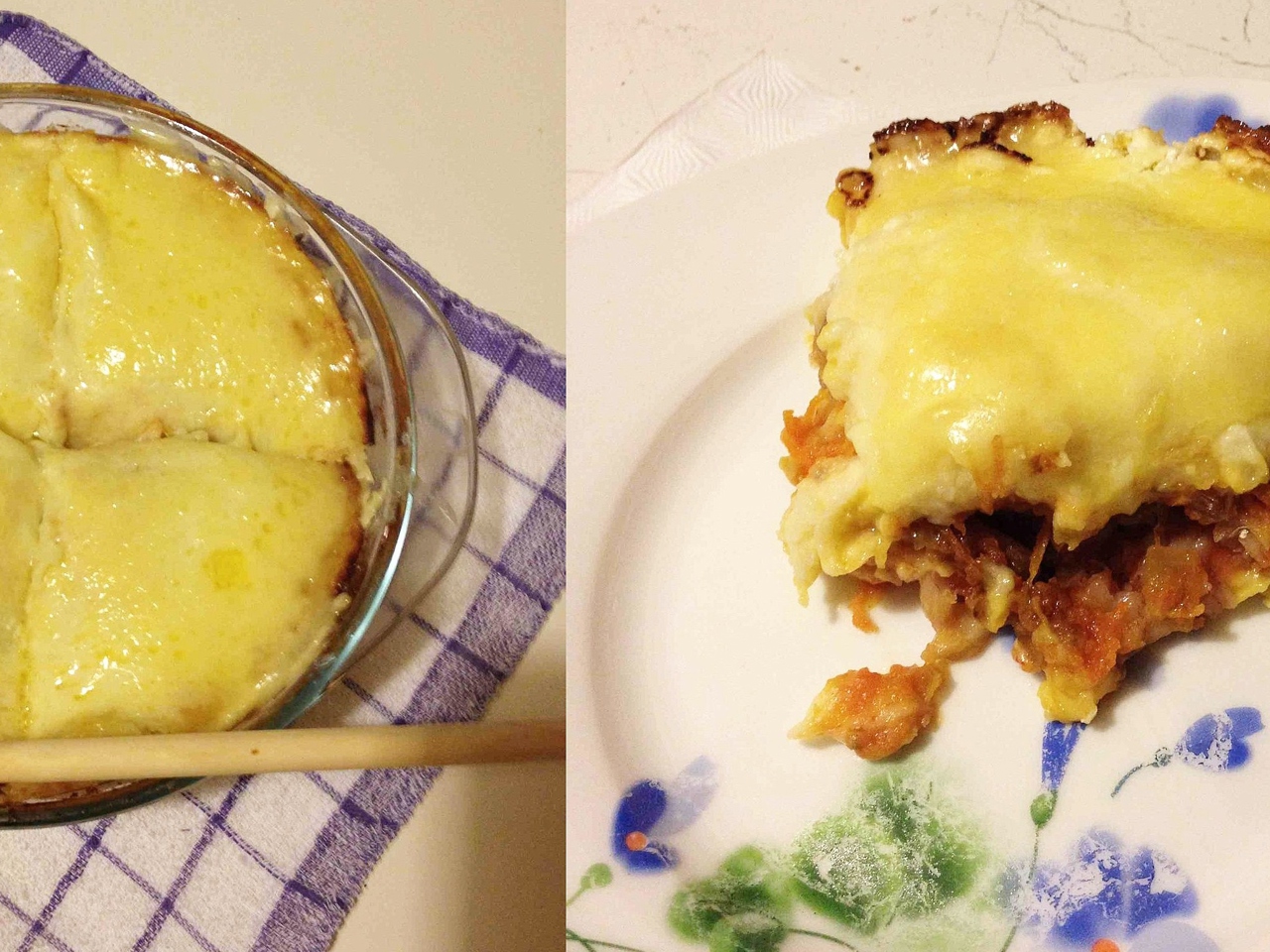 Potato Casserole with Fish and Vegetables