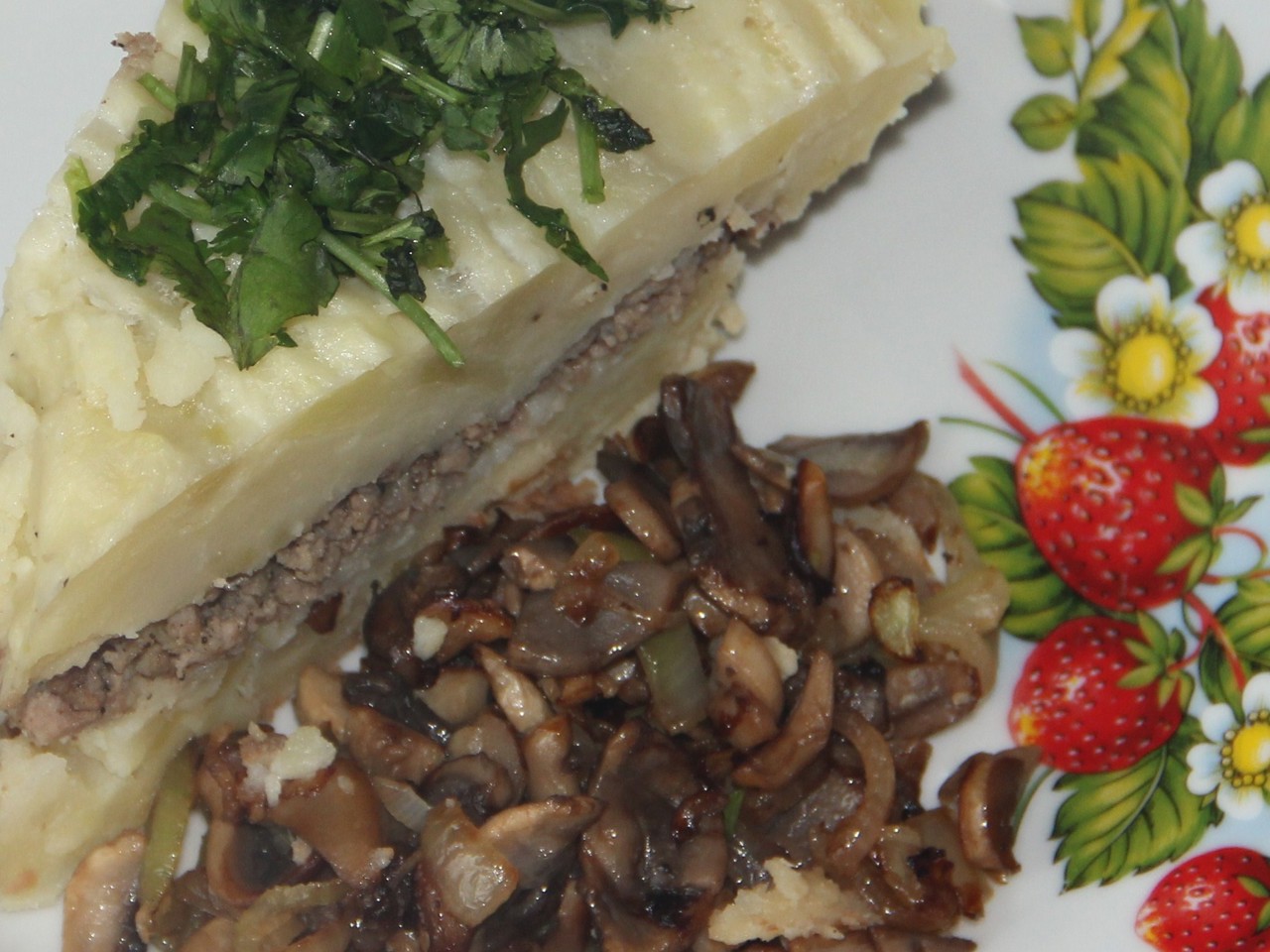 Potato Casserole with Mushrooms
