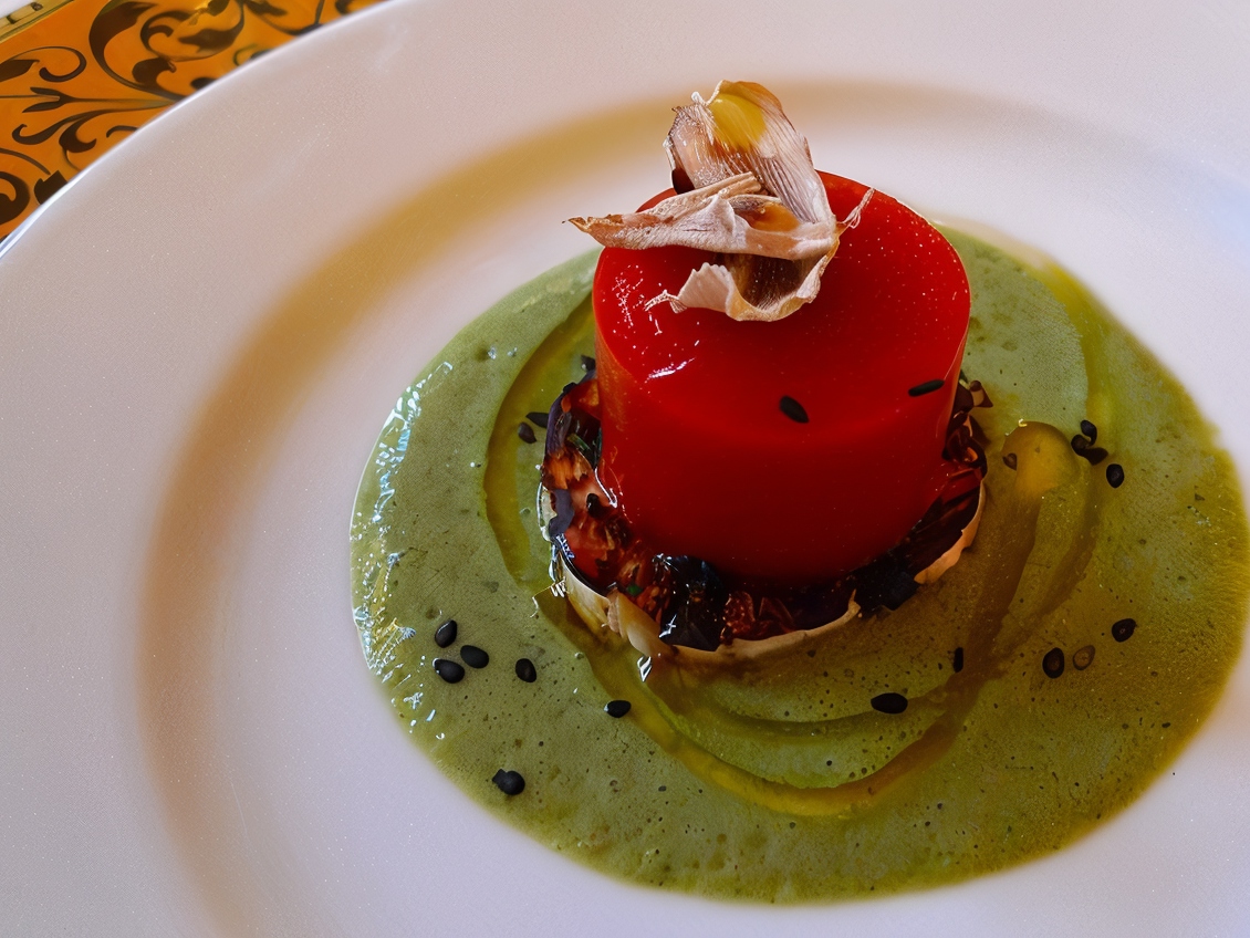 Eggplant and Cilantro Dressing