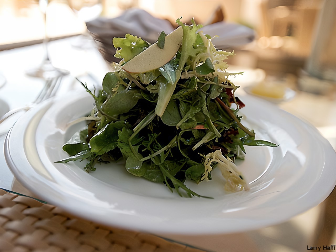 Green Salad with Light Vinaigrette