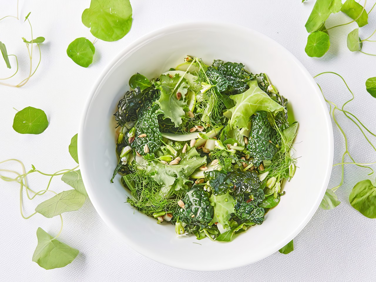 Green Salad with Seeds