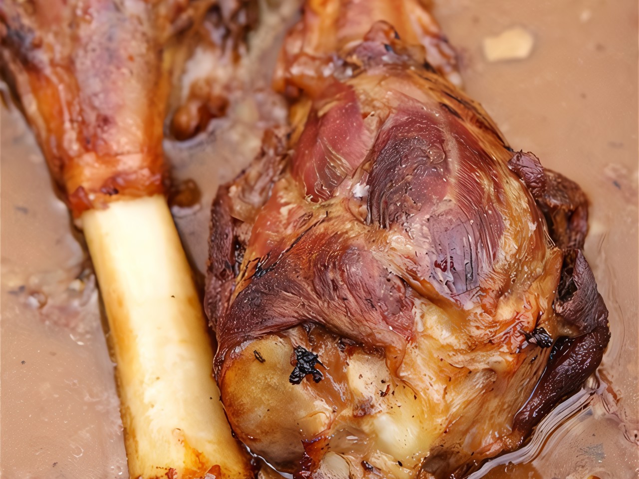 Roasted Leg of Lamb with Feta