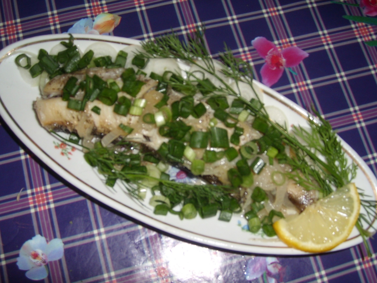 Fried Pike in Oil